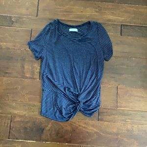 abercrombie striped t shirt